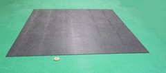 ABS Sheet Haircell Textured, 1 Side, Black, .062″ (1/16″) x 24″ x 24″, 2 Units