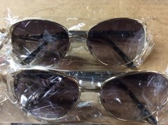 NEW ASSORTED BOX OF SUNGLASSES SUN GLASSES SET OF 8 GLASS COLORED MEDIUM LENS