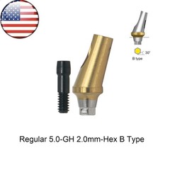 Regular 17°Angulated Angled Anatomic Abutment Osstem Hiossen Implants Ø4.5/5.0mm