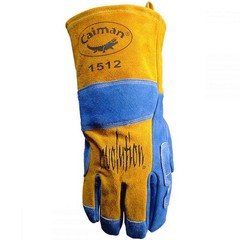 Caiman 1512 Cowhide Kontour Pattern Wool Insulated Stick MIG Glove OSFM