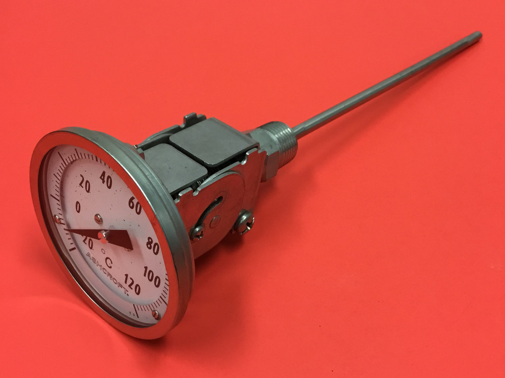 Ashcroft – Thermometer Gauge, -20-120 Degrees – UNUSED