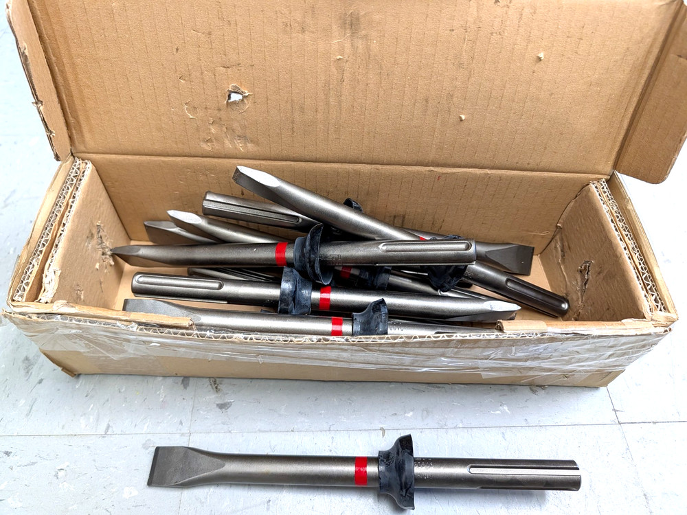 10 NEW HILTI TE-Y RFM28 MP10- SDS MAX Flat Chisel – 373600- Free Ship