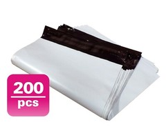 Fantasybuy 200 #M7 WHITE POLY MAILERS ENVELOPES Self Sealing BAGS 14.5×19