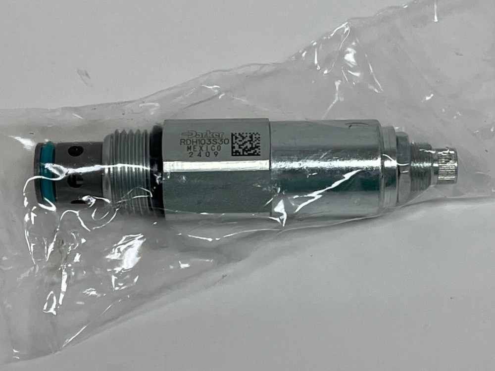 (1) PARKER Direct Acting Differential Area Relief Valve RDH103S30 New Sealed