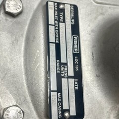 FISHER CONTROLS Y690AH Series Pressure Reducing Regulator 10 1/2 ” 1.2-2.5PSI