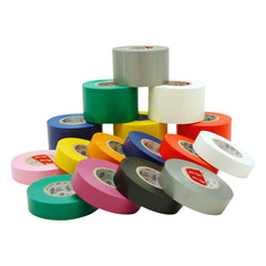 JVCC E-Tape Colored Electrical Tape: 3/4 in. x 66 ft. (Orange)