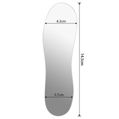 Dental Double-Sided Glass Photography Mirrors Ortho Intraoral Photo Reflector