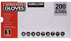Kirkland Signature Nitrile Exam Gloves Powder-Free Small 2 Boxes 400 Total
