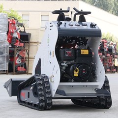 Mini Skid Steer Track Loader B&S Gas Engine with 2 Attachments USA Stock