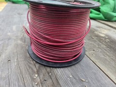 THHN Wire 12 AWG Solid Copper Building Cable 500ft RED