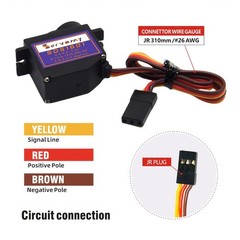 -SDS1601, High Torque Coreless Digital Micro Servo, 7.5Kgf.cm 0.07s 8.4V, Met…
