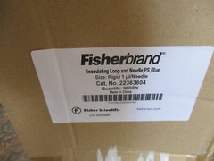 CASE OF 320 Fisher Brand 22-363-604, Inoculating Loops/Needles 32 PACKS OF 10