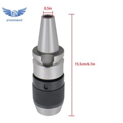 1/2″ Keyless Drill Chuck With BT30 Integral Shank Max Balanced To 6000 RPM