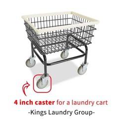 12pcs Quality Laundry Cart Caster Wheel, Fits R&B Wire C87 Caster