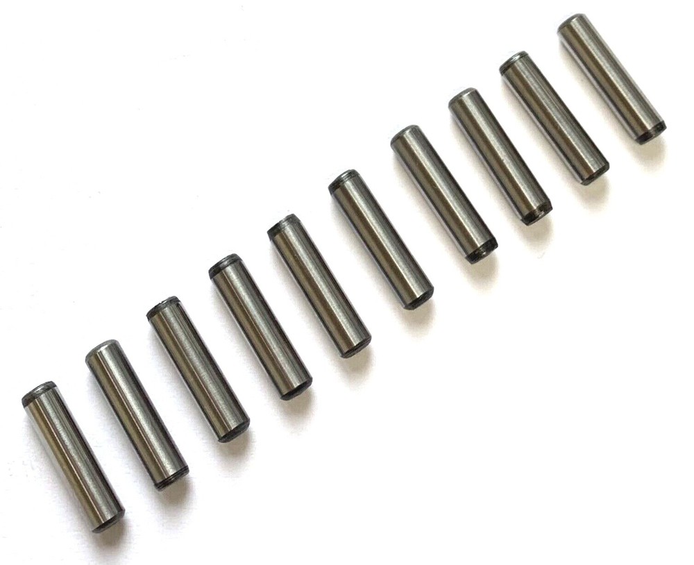 3/16″ x 3/4″ DOWEL PINS HEAT TREATED ALLOY STEEL – BRIGHT FINISH – 10 PIECES