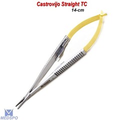 Veterinary General Surgery Suture Kit Scissors Crile Wood Forceps Castroviejo TC