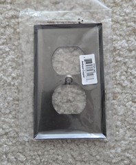 ENERLITES ANTIQUE COPPER DUPLEX RECEPTACLE STAINLESS STEEL 1G WALLPLATE-10 PACK