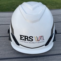MSA V-Gard H1 Nonvent Safety Helmet Trivent Fas-Trac III Pivot White
