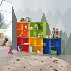 Kb Designs – 4 Cube Storage Organizer Shelf – Modern Small Compact Organizer