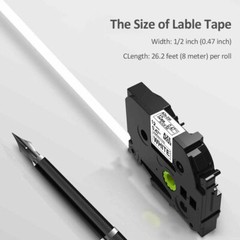 Compatible TZ TZe Label Tape for Brother P-Touch all Color Size Materials 6-36mm