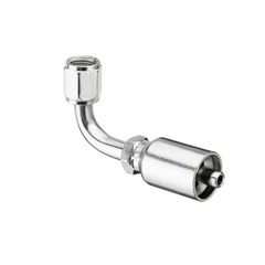 NEW 10 PCS 13943 4-4 PK STYLE HYDRAULIC HOSE FITTINGS 1/4″ FJIC 90 Degree