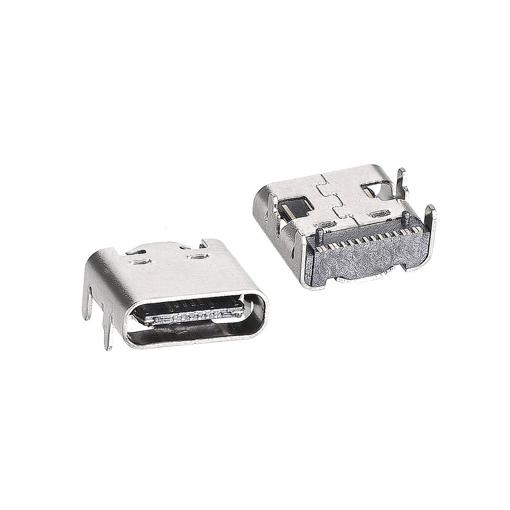 10 x USB 3.1 Type C Female Socket Connector Port for DIY 16-Pin DIP 180 Degree