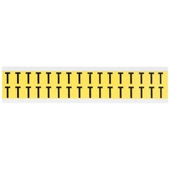 BRADY 3420-T Letter Identification Card,T,PK32 4T723