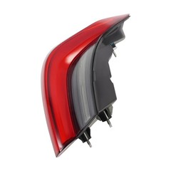 LED Tail Lights Direct Replacement Smoked Black Red Clear Lens Left Driver Side