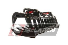 Skid Steer Twin Root Grapple for New Holland 84″ Wide Severe Duty by McLaren