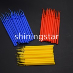 100 Pcs Dental Disposable Plastic Wedge Long Handle Large/Medium/Small