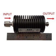 BECEN 100W N Male to Female Connector attenuator 30db,DC to 3GHz,50 Ohm