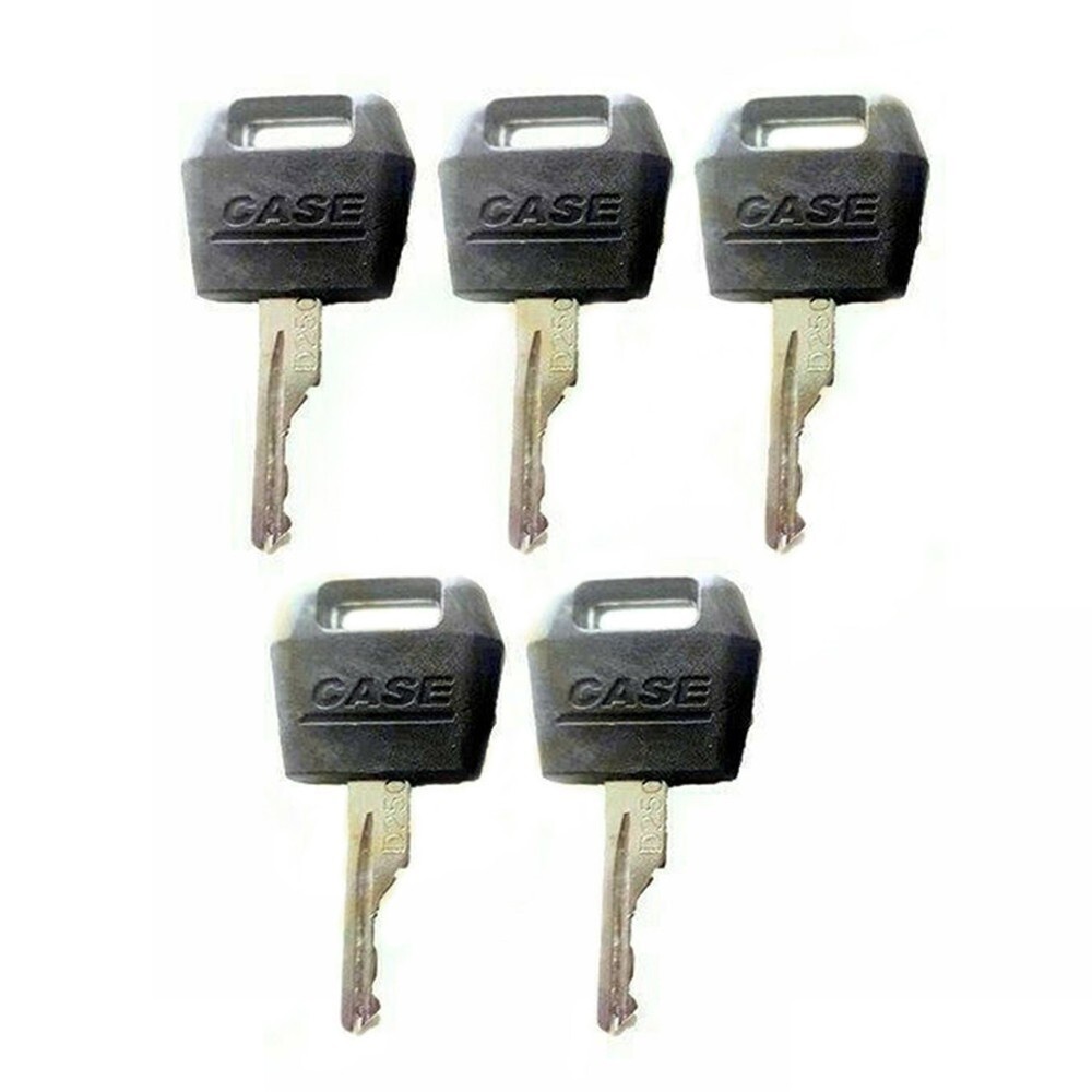 5PK Ignition key FIT CASE International Tractor 580D 580K 580L BACKHOE LOADER