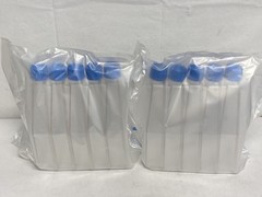 (10) FALCON 150cm² Rectangular Canted Neck Cell Culture Flask w/Vent Cap 355001