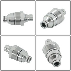 Male Flat Face Coupler Compatible With Caterpillar 279D 299D 226D 262D