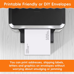 25 Pack Catalog Mailing Envelopes, 9 X 12 Inches Self-Seal White Manilla Envelop