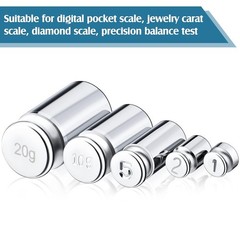 Calibration Weight g 2g 5g 0g 20g Calibration Gram Scale Weight Set for Digit…