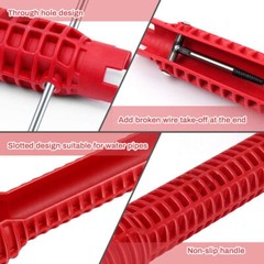 Faucet Sink Installer Multi Tool Pipe Wrench For Plumbers Homeowners Spanner USA