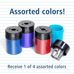 Hand-Powered Metal Pencil Sharpener for Smooth, Precise Sharpening – Multi-Color