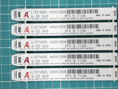 5- OSG A 6-32 GH3 Tap, 16505, 2FX B TICN, 1650513208, Japan, Free US Ship