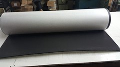 Sponge Neoprene with Adhesive Foam Rubber Sheet 1/8” Thick X 12” Wide X 54” Long