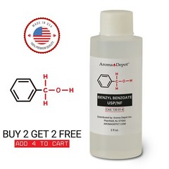 Benzyl Benzoate 2 oz. USP/NF Wholesale Cas: 120-51-4 Bulk for Aroma, Cosmetics