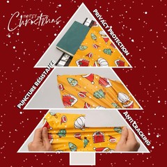 Jowlroel Christmas Poly Mailer – 12×15.5 Inch, Waterproof Shipping Bags – 50 …