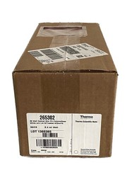 (30/Cs) THERMO 96-Well 0.4mL PS White Plates Optical Polymer Clear Bottom 265302