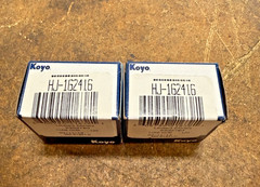 Lot of 2 -Koyo HJ-162416 Needle Roller Bearing 1″X 1 1/2″X 1″ (NEW) QTY 2