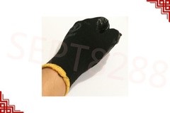 240 Pair Black Gray Heavy Duty Pemium Latex Rubber Palm Coated Work Gloves BR XL