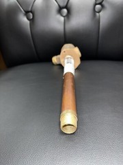 Woodford 1/2 In. SWT x 1/2 In. MIP x 3/4 In. MHT x 8 In. Brass Anti-Siphon Frost