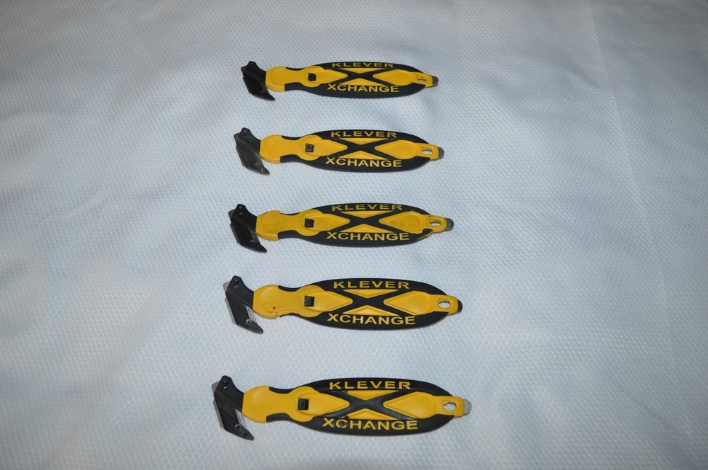 KLEVER CUTTER~X-CHANGE~SAFETY CUTTER~BOX CUTTER~REPLACEABLE BLADE~USED~LOT # 003