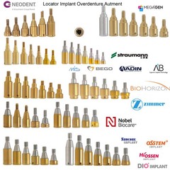 Titanium Overdenture Locator Abutment Dental abutment for All Implant System
