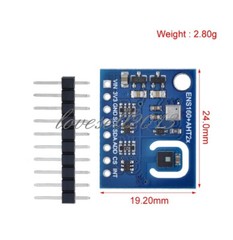 ENS160+AHT21 CARBON Dioxide CO2 eCO2 Air Quality Temperature Humidity Sensor NEW