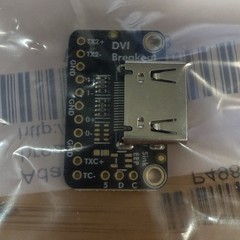 Adafruit DVI (HDMI) Breakout Board for Raspberry Pi Pico RP2040 PicoDVI + Header